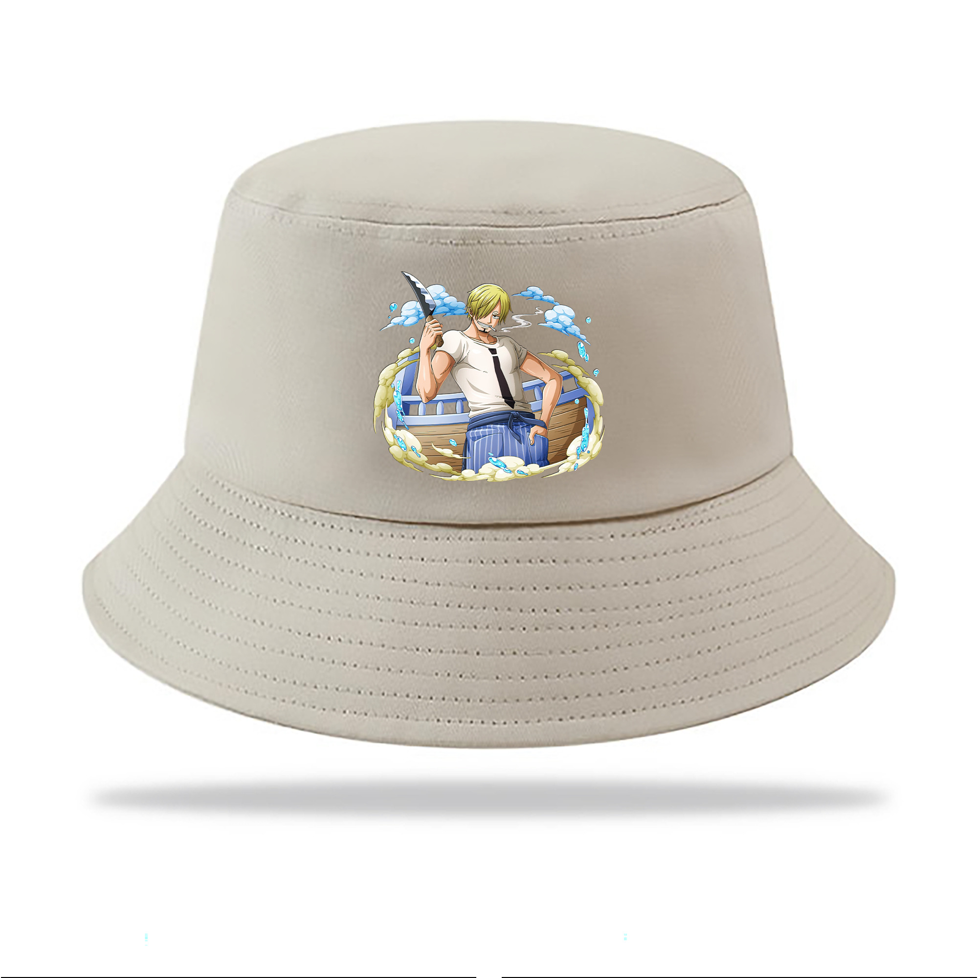 （画像用） ワンピース サンジ ONE PIECE Sanji アウトドア日除けバケットハット